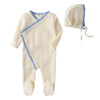 Stitched wrap footie