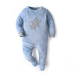 Embroidered Stars Footie