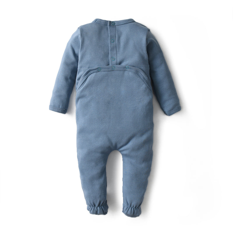 Ribbed Patch Footie