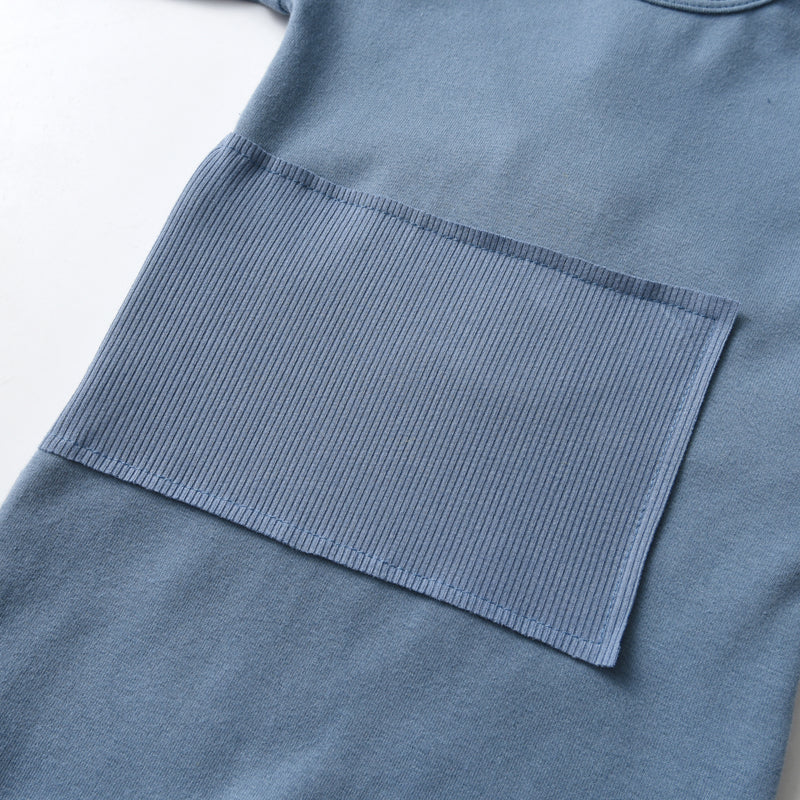 Ribbed Patch Footie