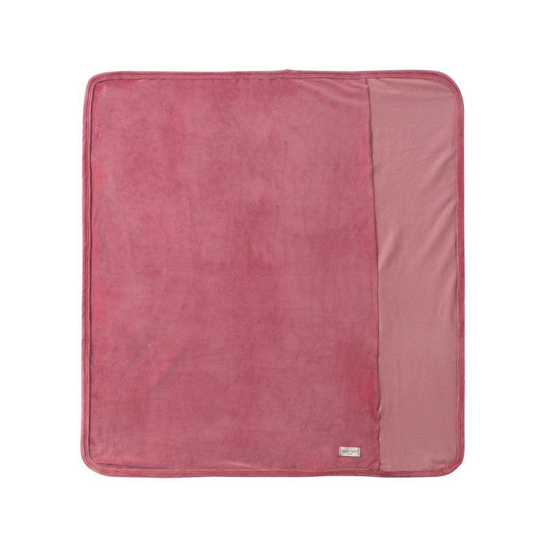 Ribbed pockets blanket