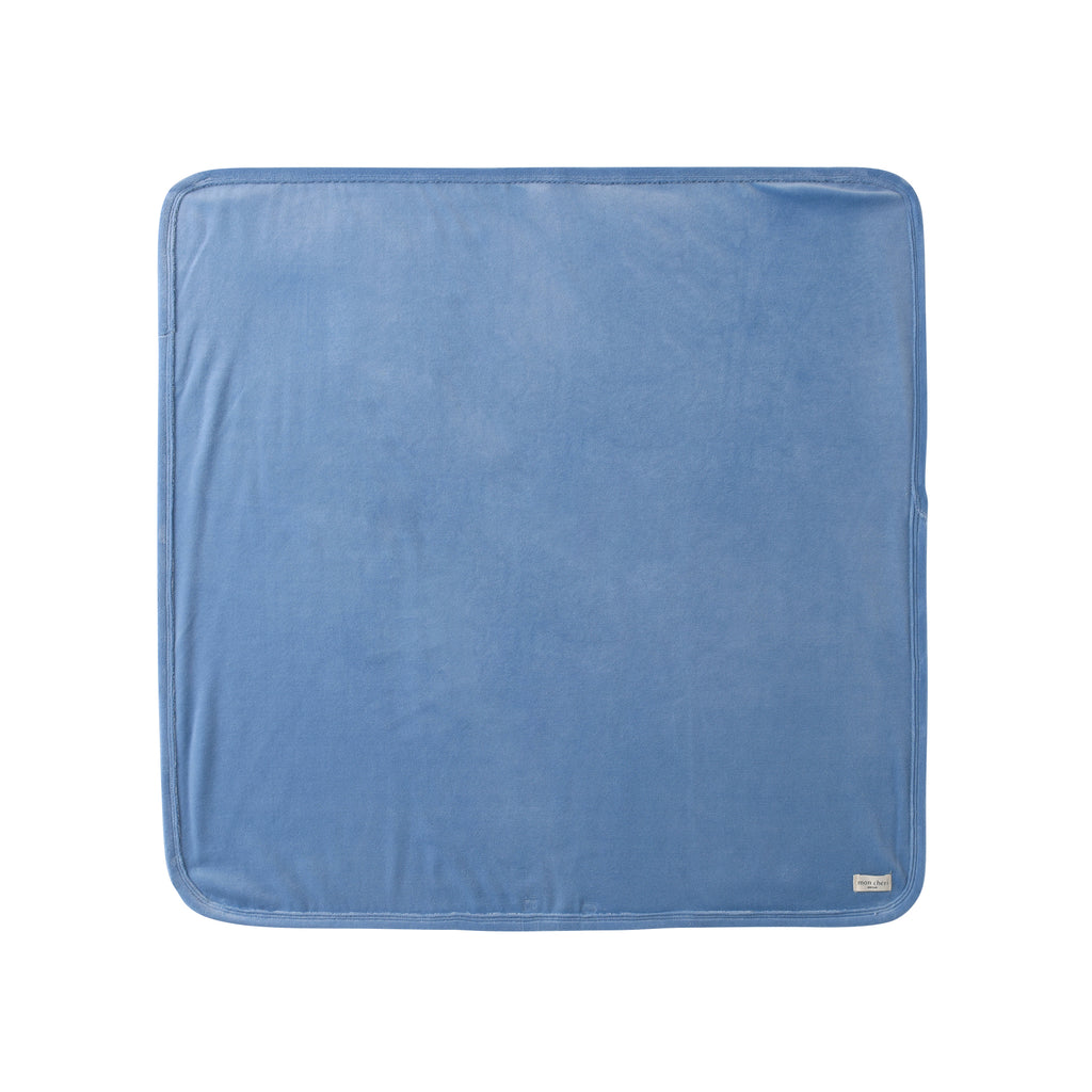 Velour wrap blanket