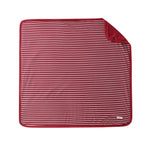 Striped cuff blanket