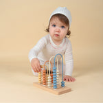 Speckled stitch footie
