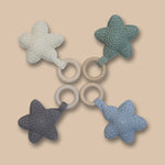Crochet star teether